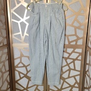 FREE PEOPLE Make A Stand Stripe Pants